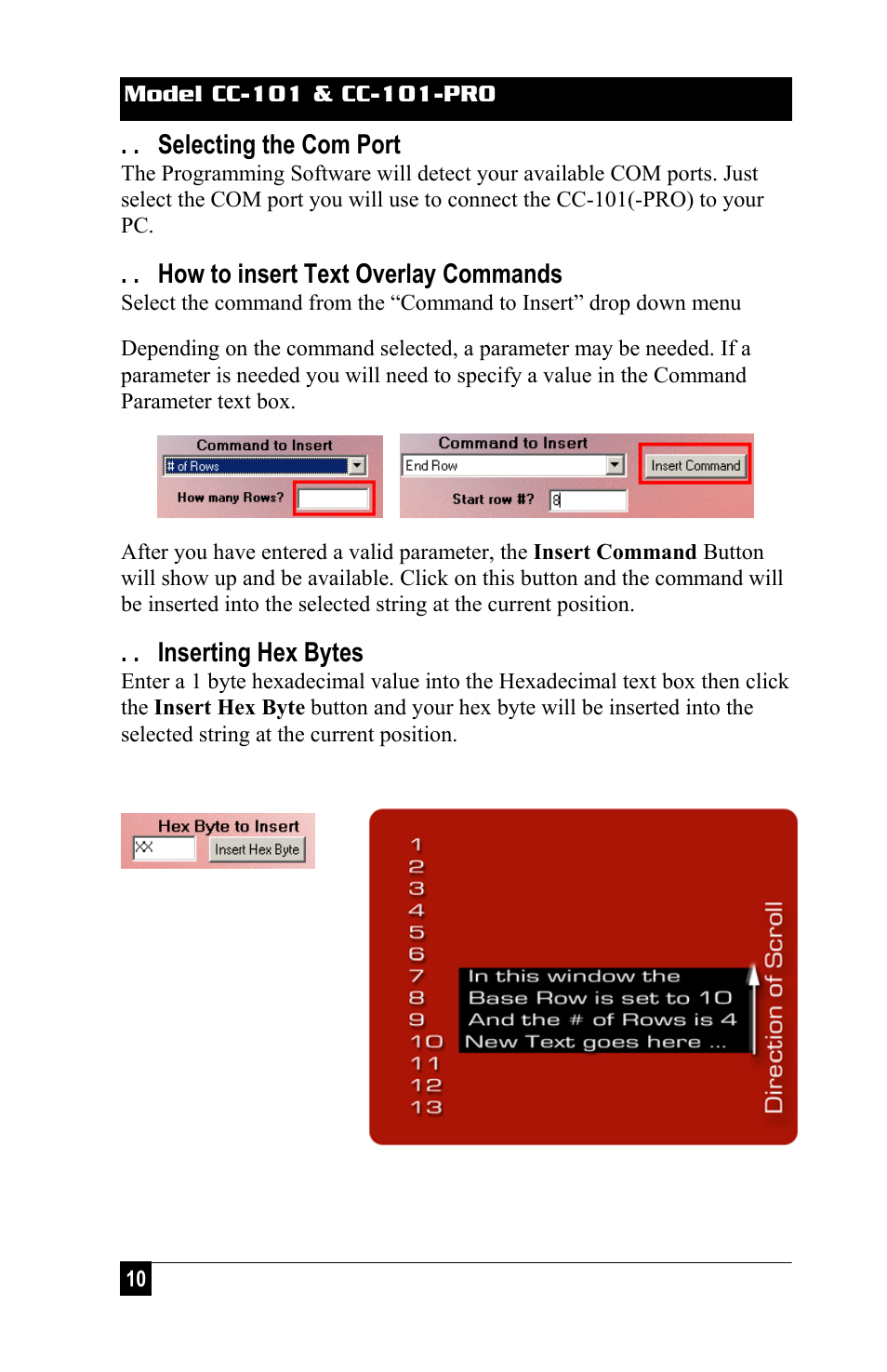 Hall Research CC-101-PRO User Manual | Page 10 / 24