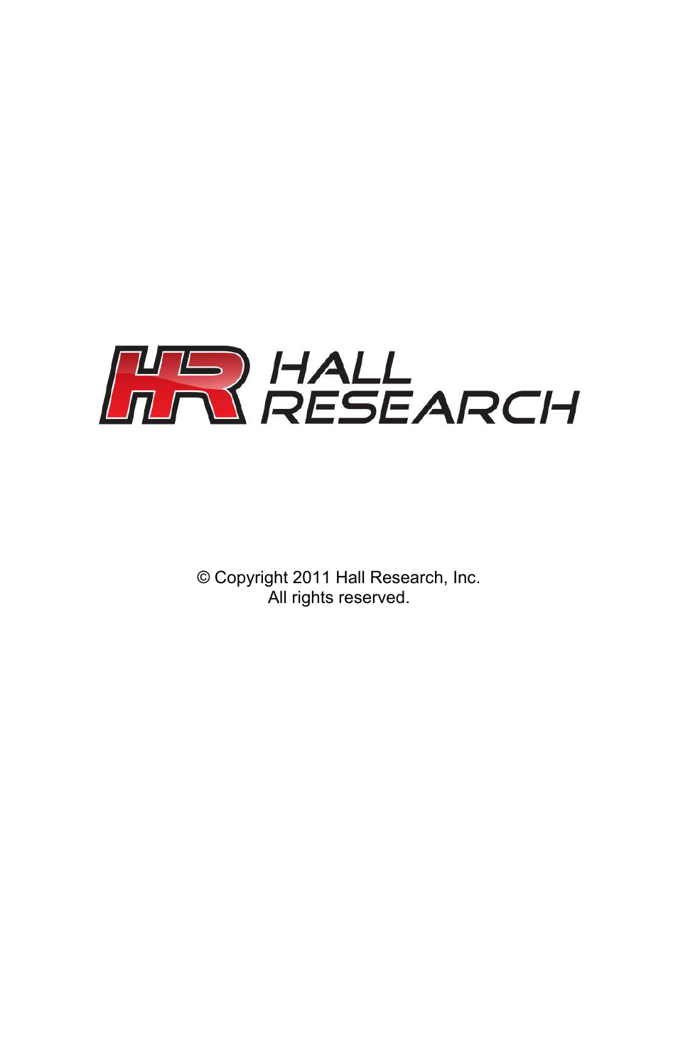 Hall Research SC-PRE-9A User Manual | Page 20 / 20