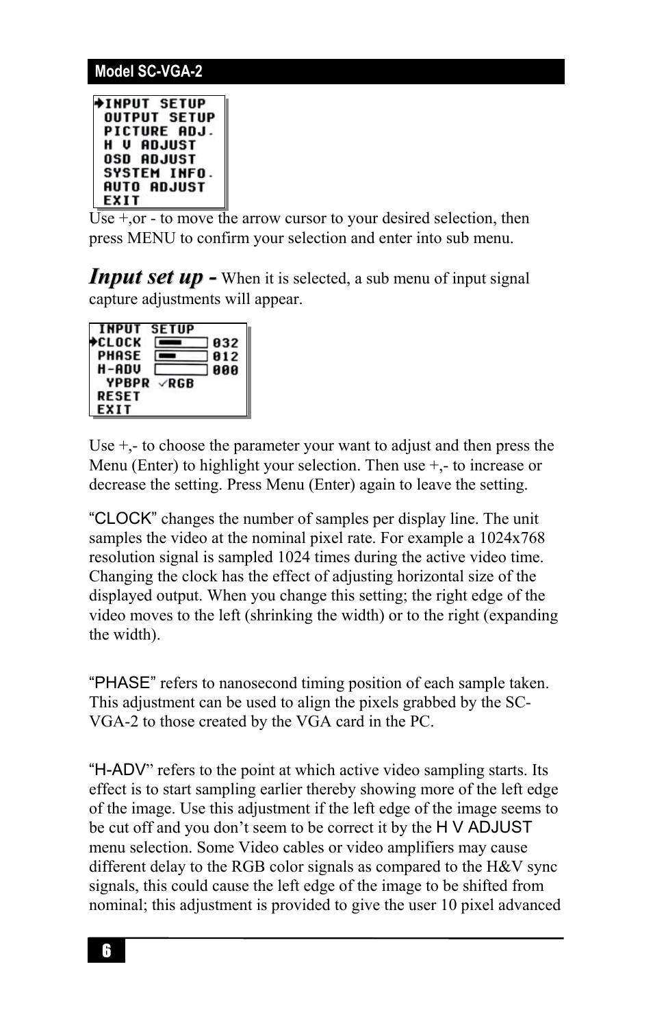 Hall Research SC-VGA-2A User Manual | Page 8 / 16