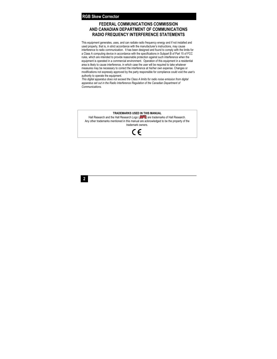 Hall Research SKU-RGB User Manual | Page 4 / 12