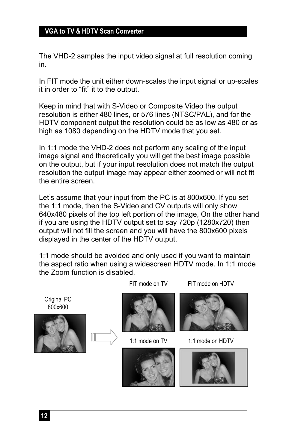 Hall Research VHD-2 User Manual | Page 15 / 20