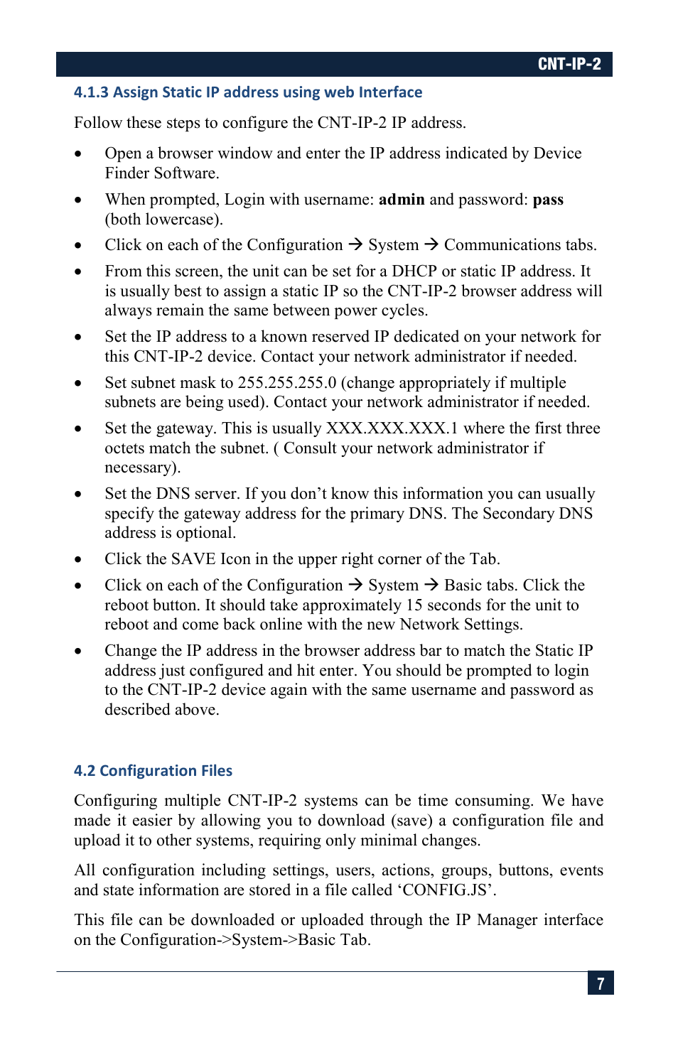 2 configuration files | Hall Research CNT-IP-2 User Manual | Page 7 / 29