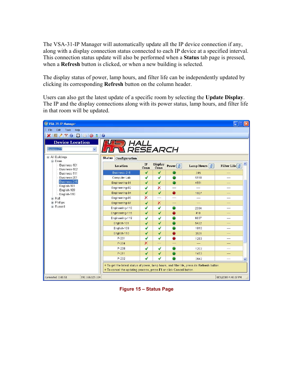 Hall Research VSA-31-IP User Manual | Page 13 / 16