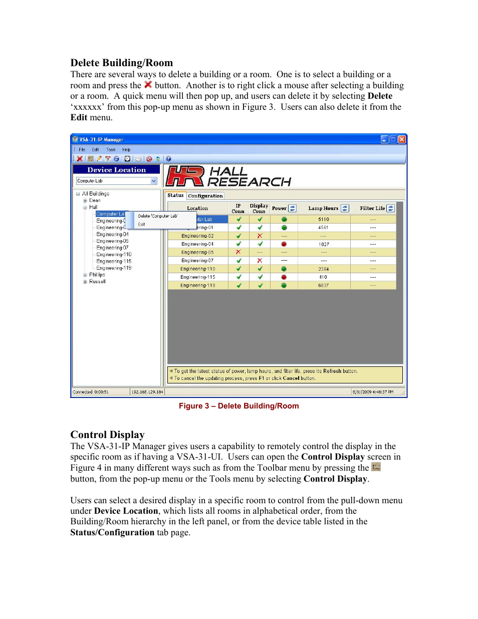 Hall Research VSA-31-IP User Manual | Page 3 / 16