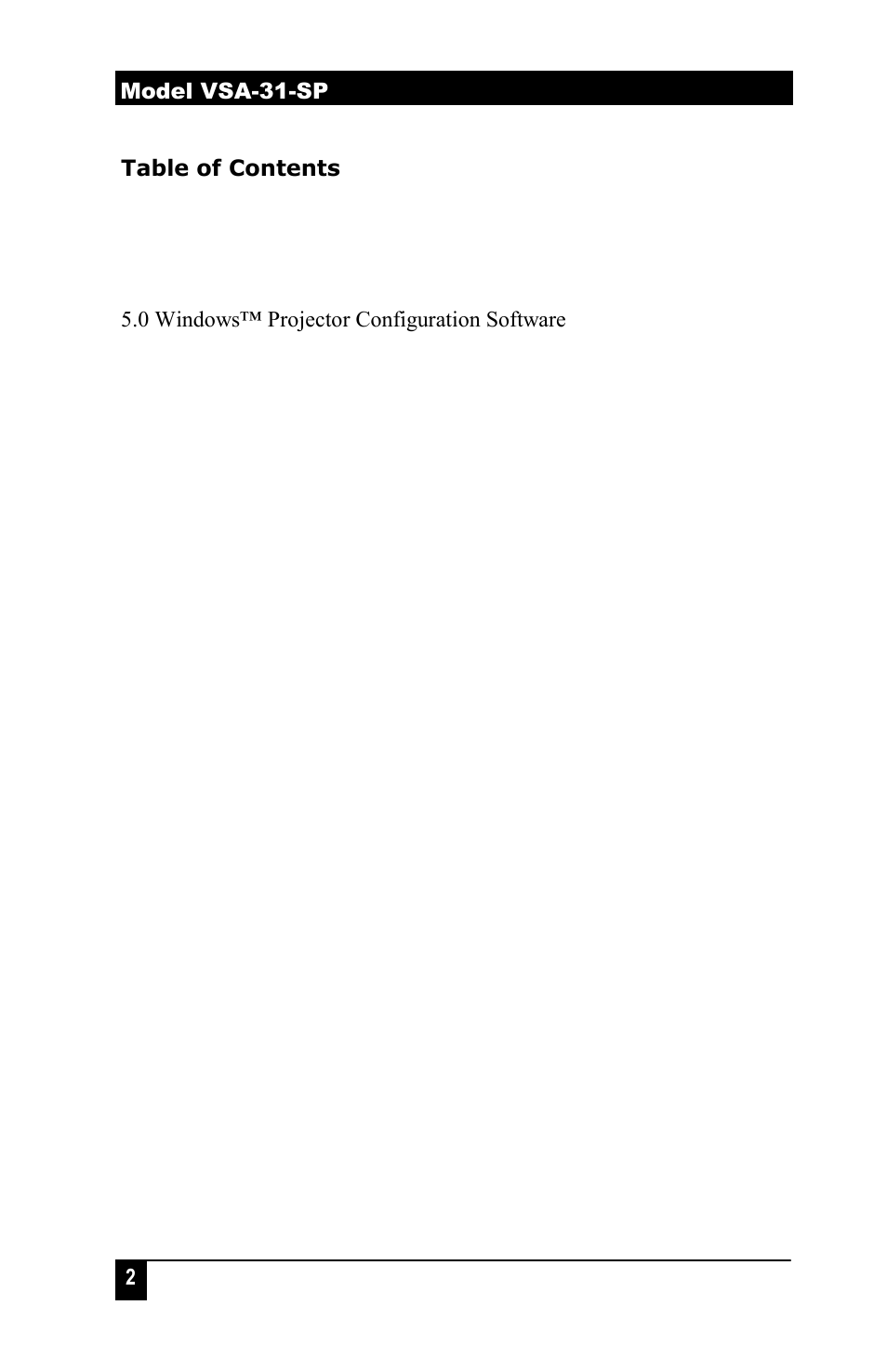 Hall Research VSA-31-SP-W User Manual | Page 4 / 22