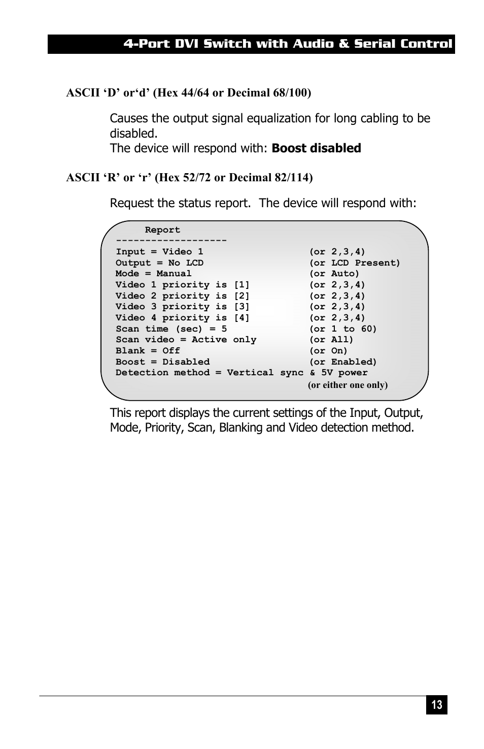 Hall Research DVS-4A User Manual | Page 15 / 24