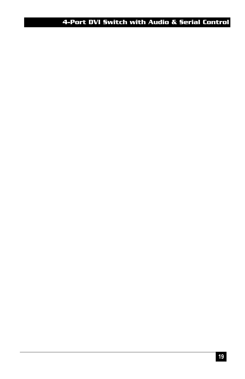 Hall Research DVS-4A User Manual | Page 21 / 24