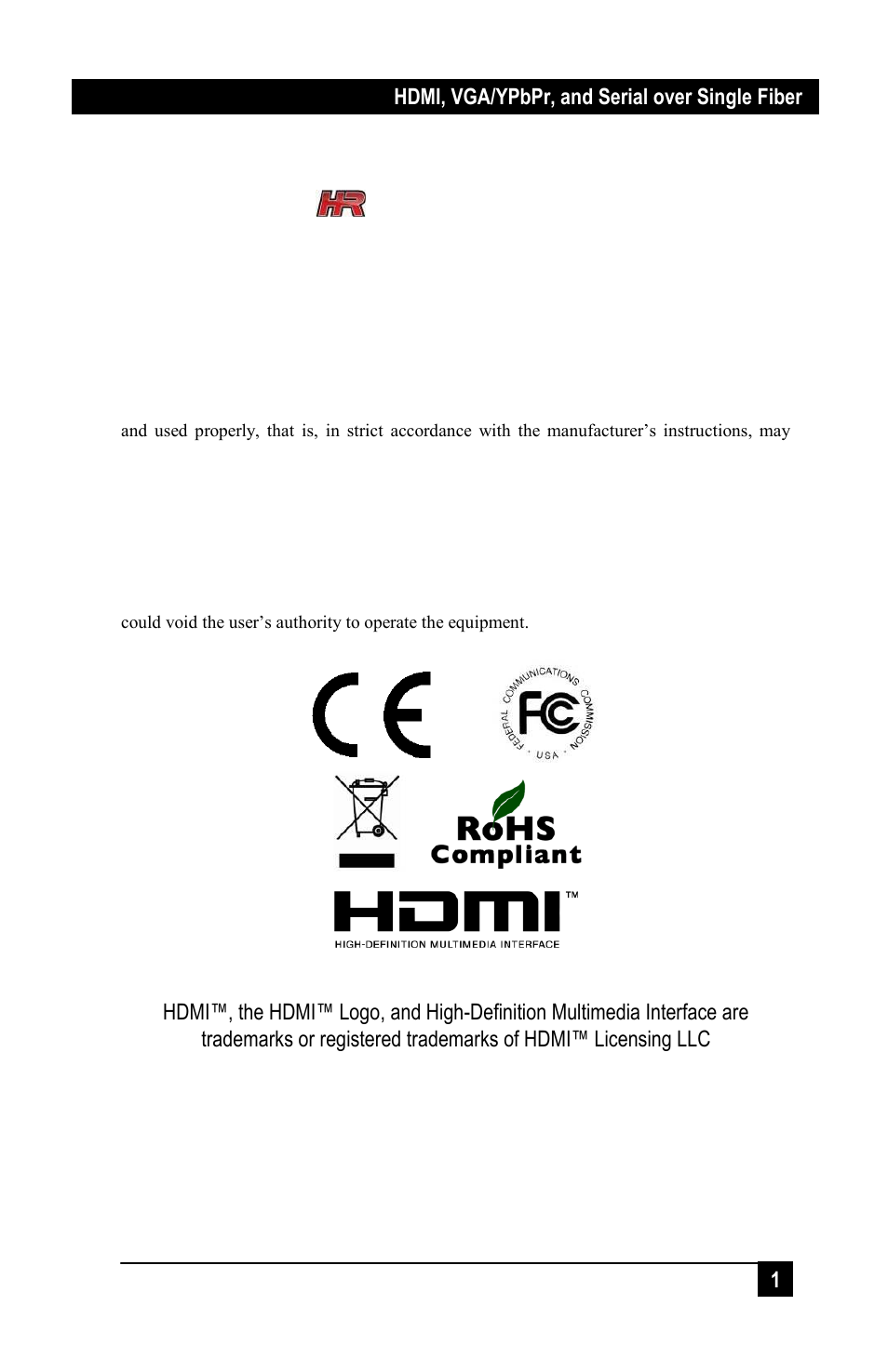 Hall Research HR-733-S User Manual | Page 3 / 24