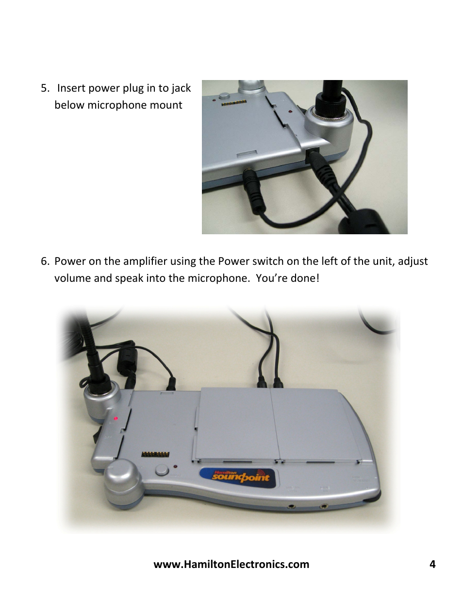 Hamilton Buhl SL-900 Series User Manual | Page 4 / 6