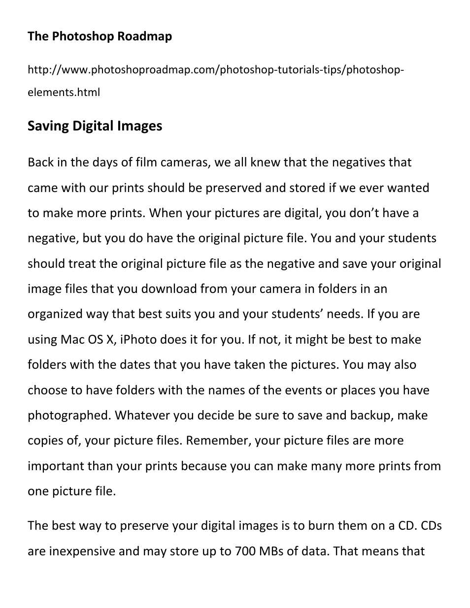 Saving digital images | Hamilton Buhl Hamilton DC2 Curriculum User Manual | Page 9 / 18