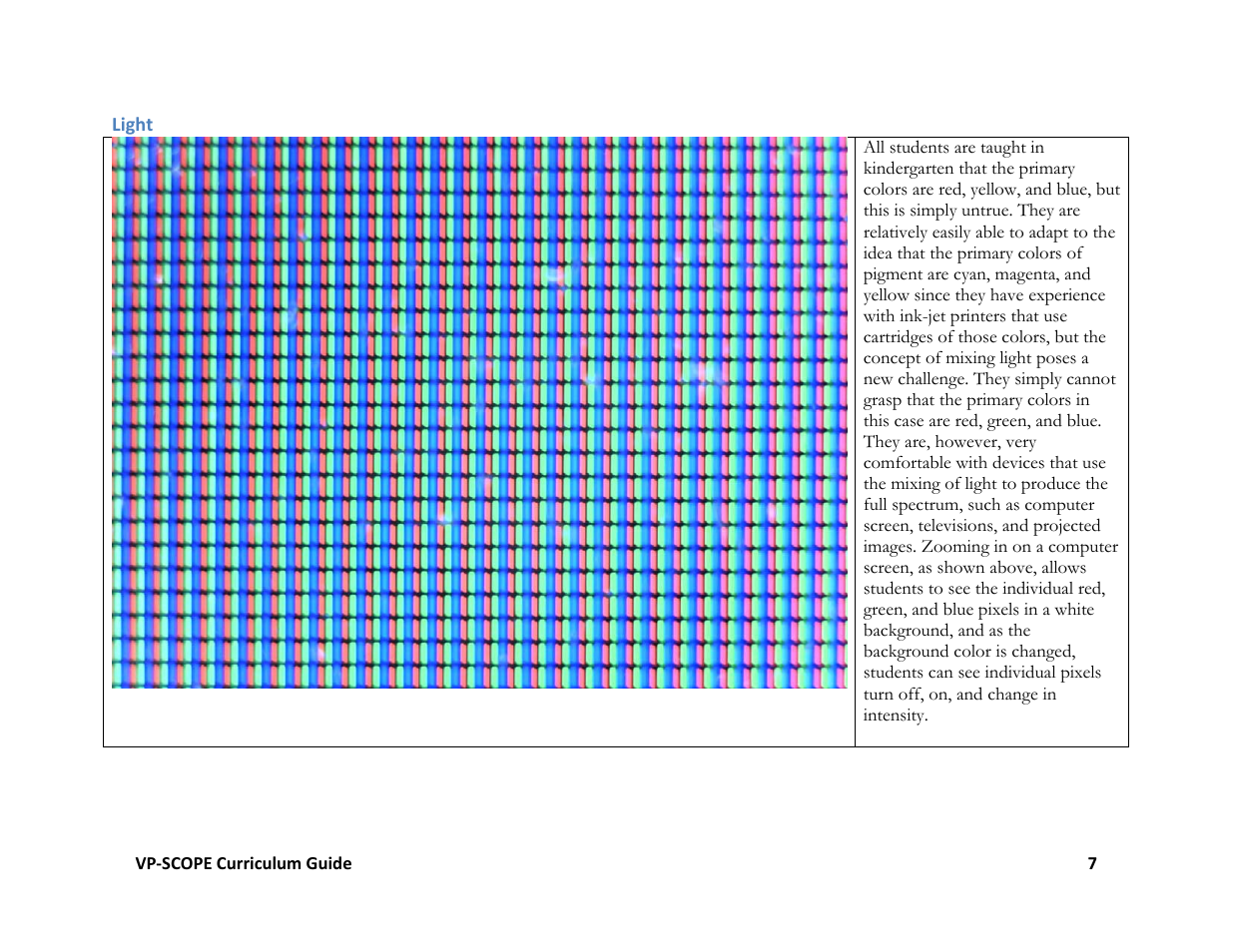 Hamilton Buhl VP-SCOPE Curriculum User Manual | Page 7 / 11
