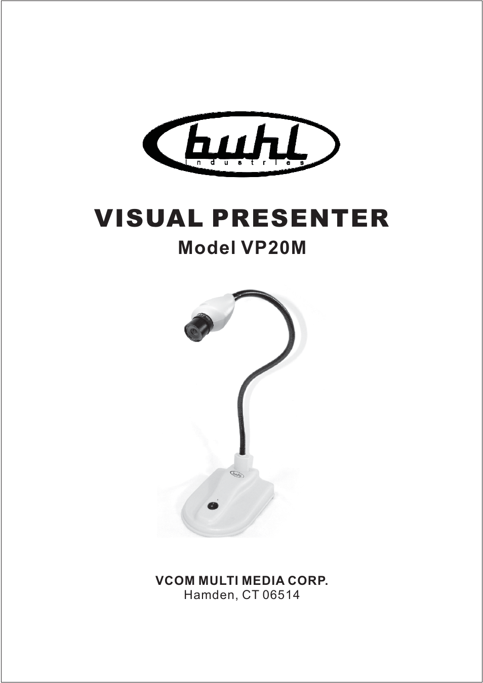 Hamilton Buhl VP20M User Manual | 7 pages