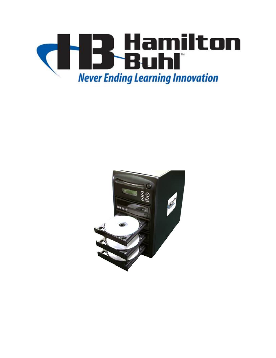 Hamilton Buhl HB DVD Duplicator User Manual | 23 pages