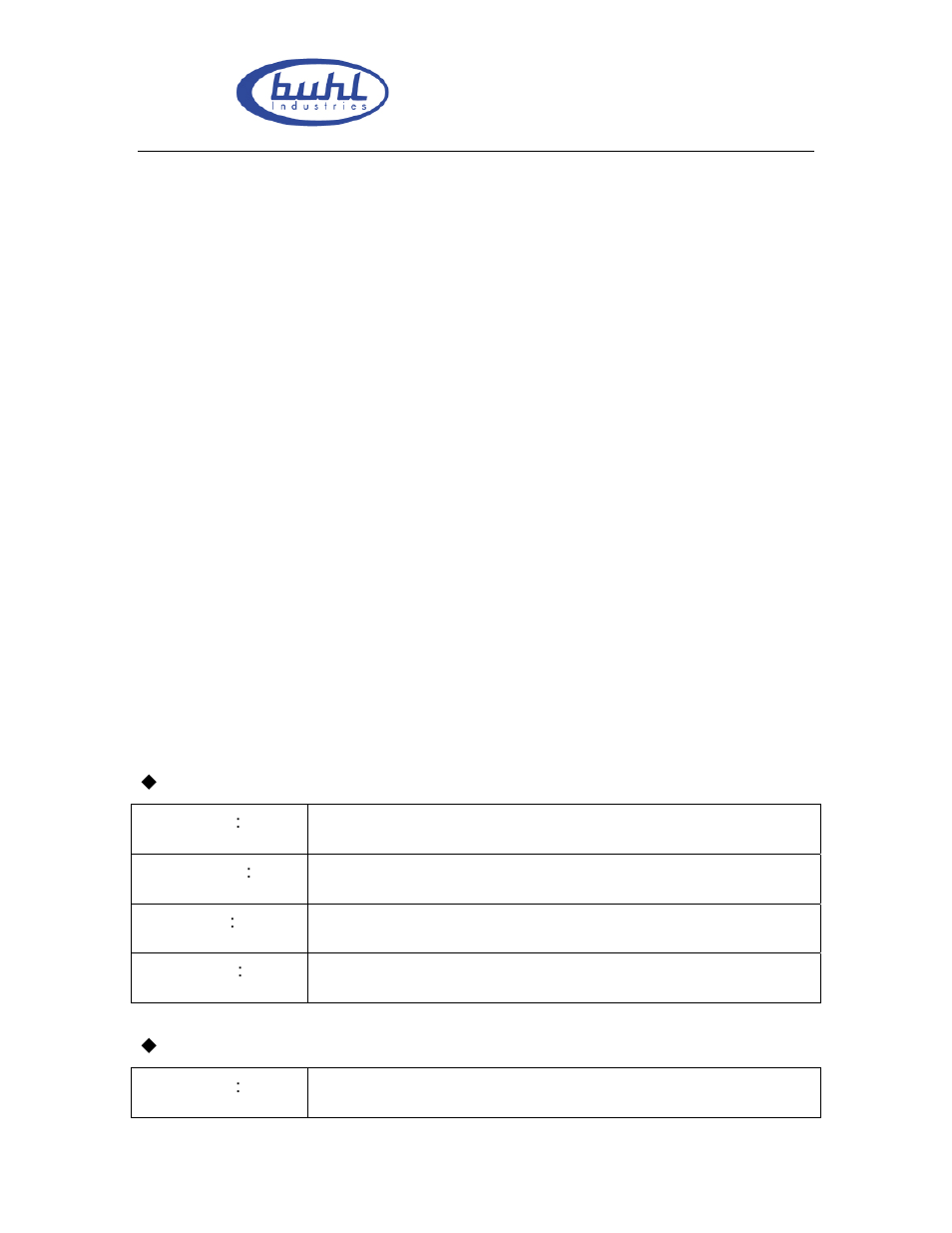 1 specification standards | Hamilton Buhl LyteBoard User Manual | Page 5 / 43