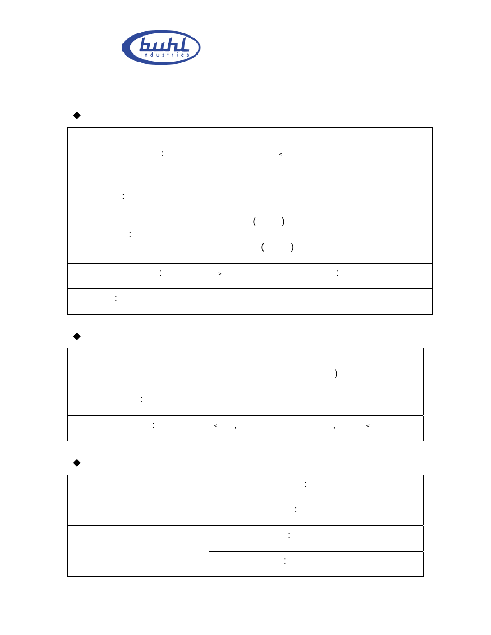 3 technical index | Hamilton Buhl LyteBoard User Manual | Page 8 / 43