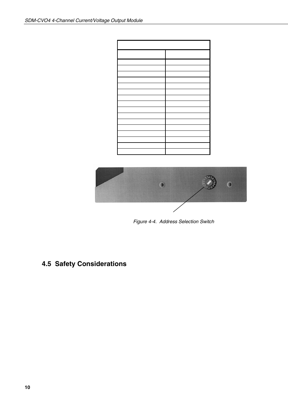 5 safety considerations | Campbell Hausfeld 4-Channel Current/Voltage SDM-CVO4 User Manual | Page 16 / 30