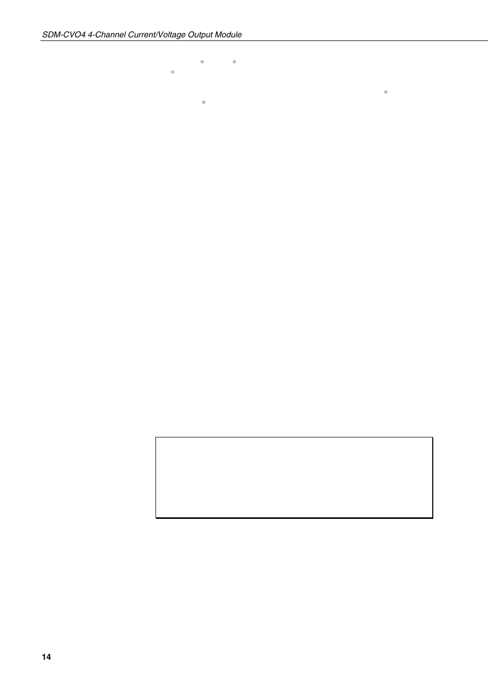 Campbell Hausfeld 4-Channel Current/Voltage SDM-CVO4 User Manual | Page 20 / 30