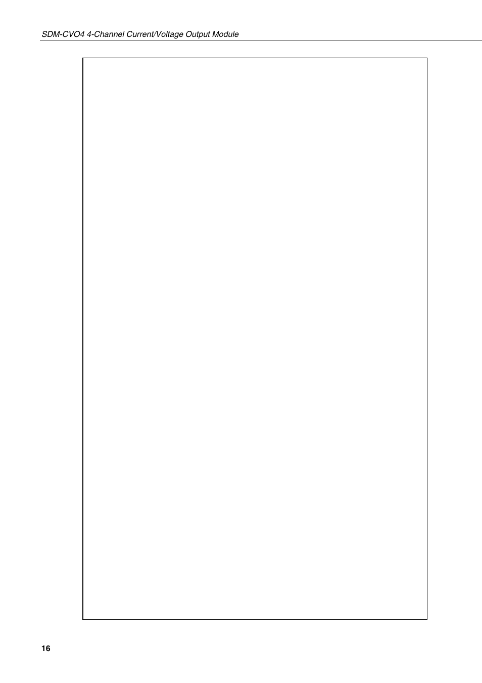 Campbell Hausfeld 4-Channel Current/Voltage SDM-CVO4 User Manual | Page 22 / 30