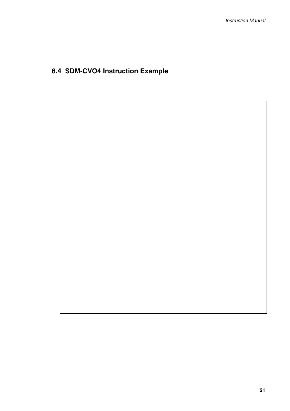 4 sdmcvo4 instruction example, 4 sdm-cvo4 instruction example | Campbell Hausfeld 4-Channel Current/Voltage SDM-CVO4 User Manual | Page 27 / 30