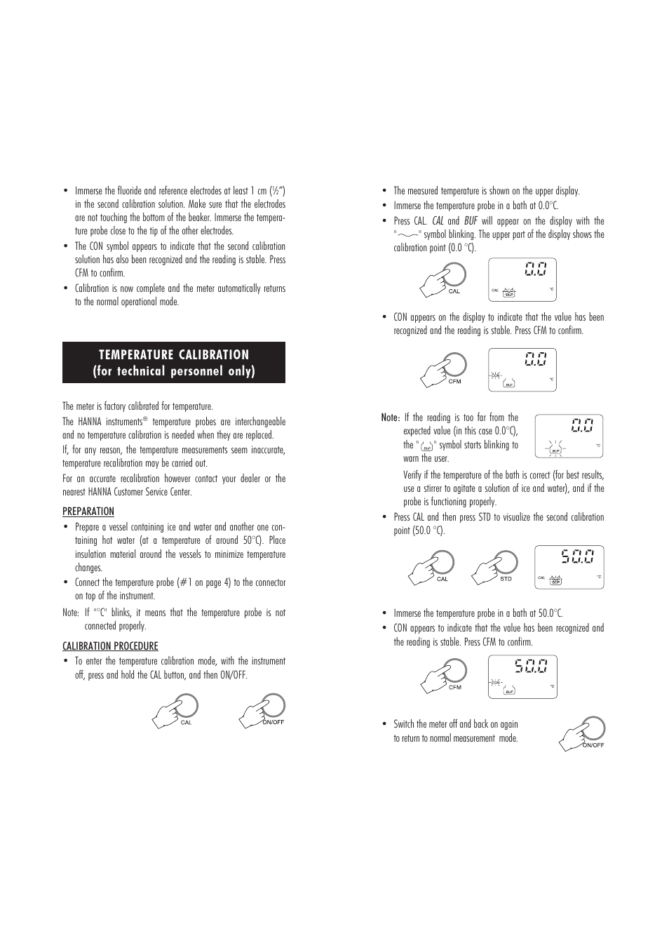 Hanna Instruments HI 98402 User Manual | Page 6 / 9