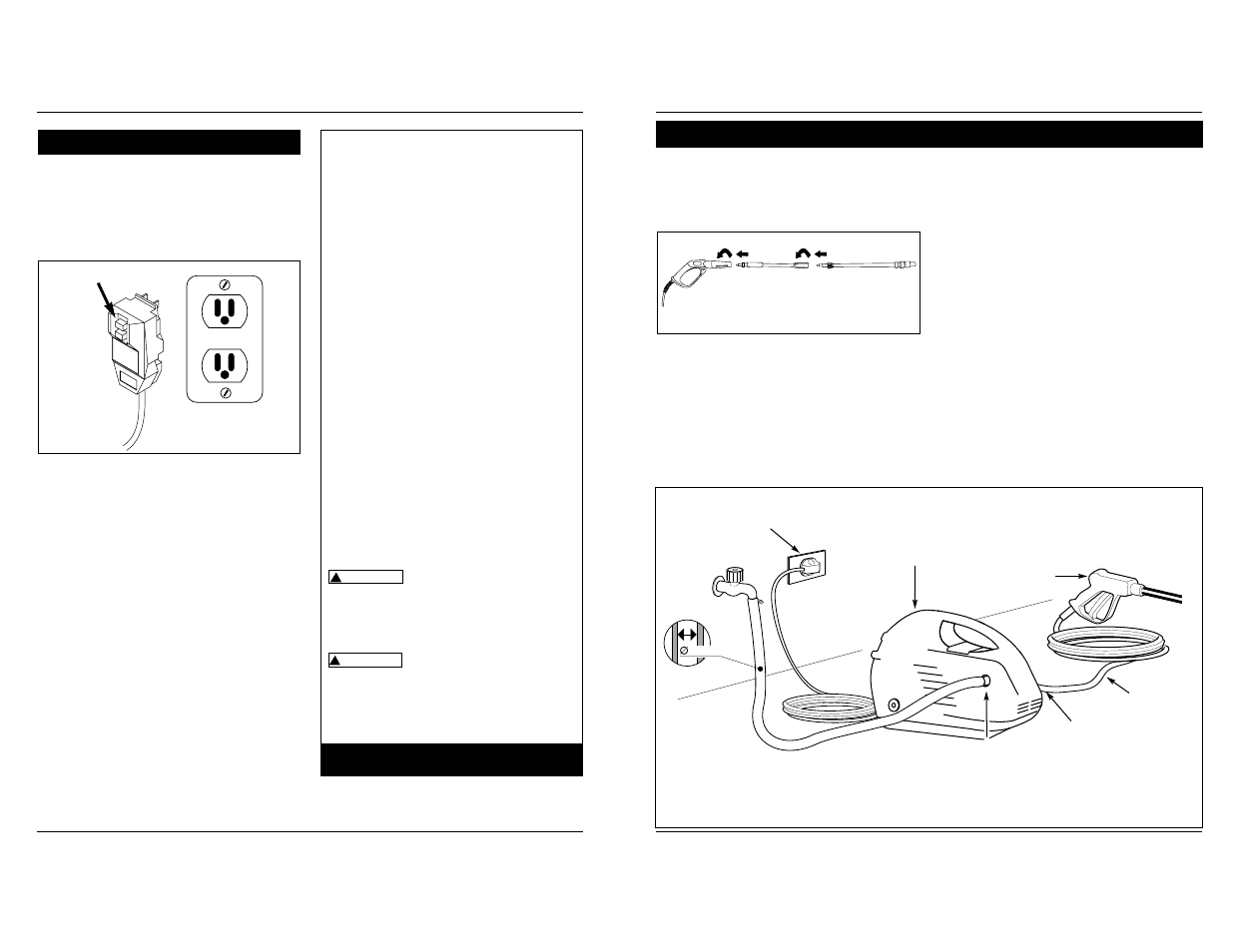 Important, Power cord | Campbell Hausfeld PW1345B User Manual | Page 11 / 12