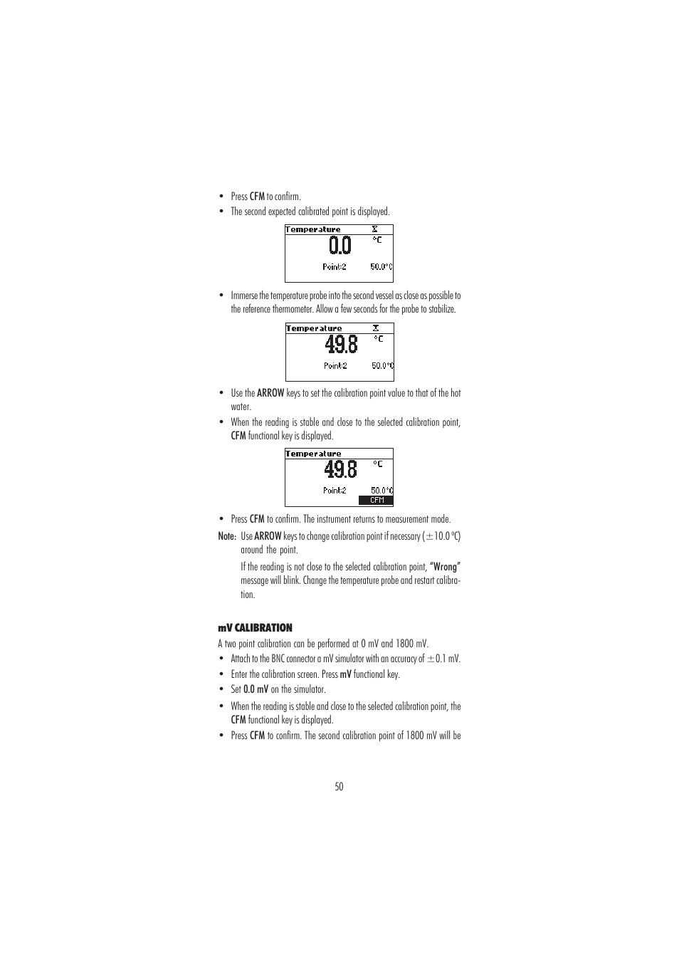 Hanna Instruments HI 98180 User Manual | Page 50 / 72