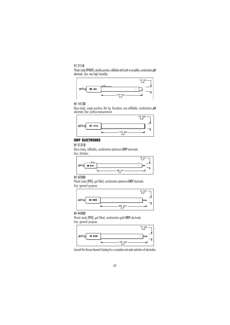 Hanna Instruments HI 98180 User Manual | Page 69 / 72