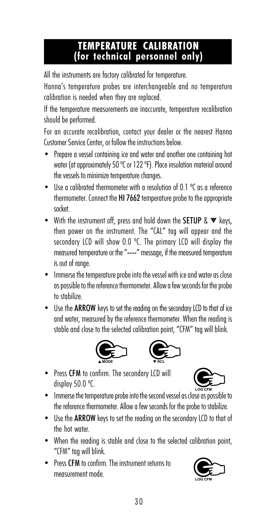 Hanna Instruments HI 98170 User Manual | Page 30 / 52