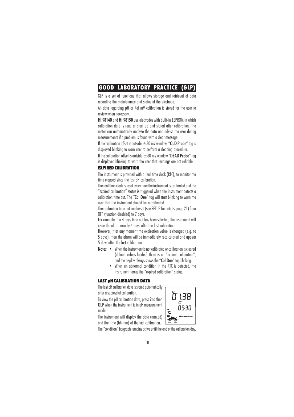 Hanna Instruments HI 98150N User Manual | Page 18 / 48