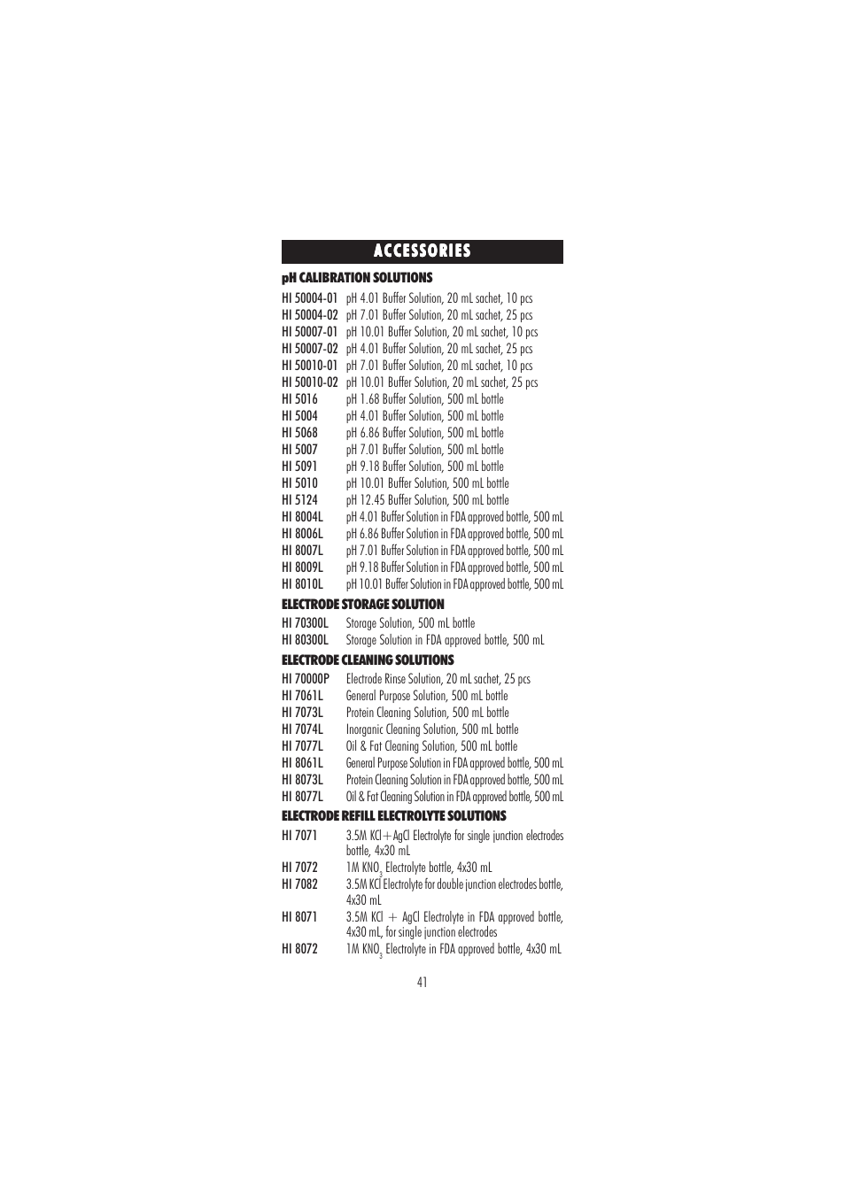 Hanna Instruments HI 98150N User Manual | Page 41 / 48