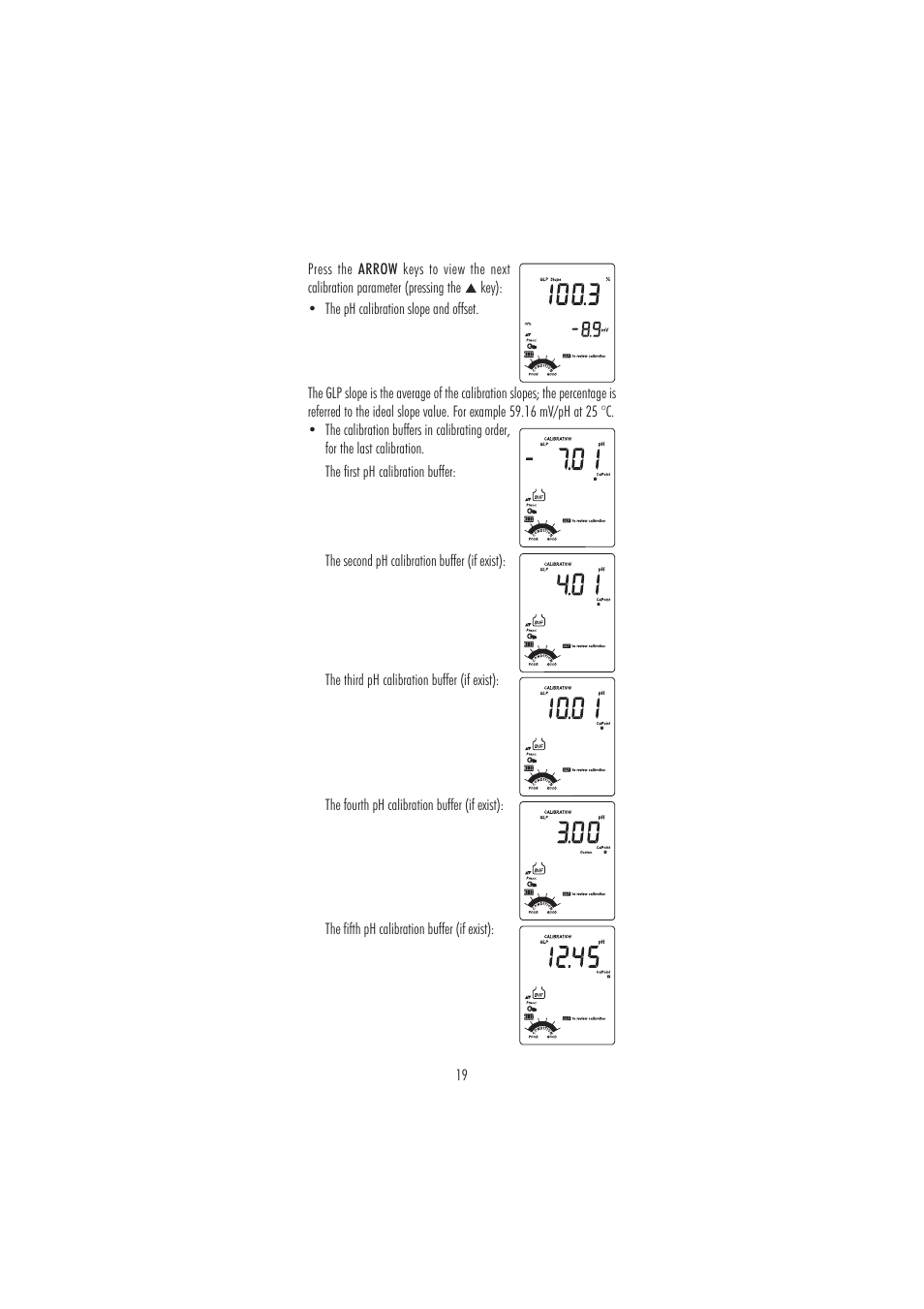 Hanna Instruments HI 98160 User Manual | Page 19 / 48