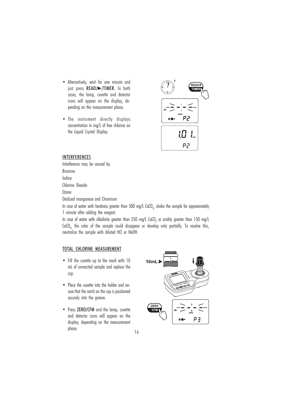 Hanna Instruments HI 96104 User Manual | Page 16 / 28
