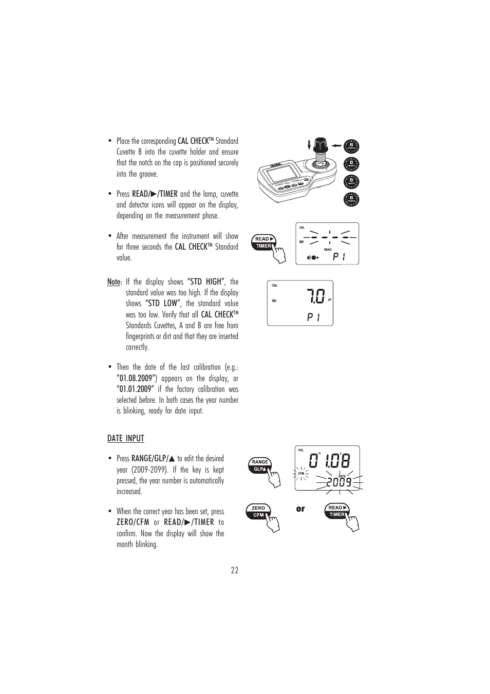 Hanna Instruments HI 96104 User Manual | Page 22 / 28