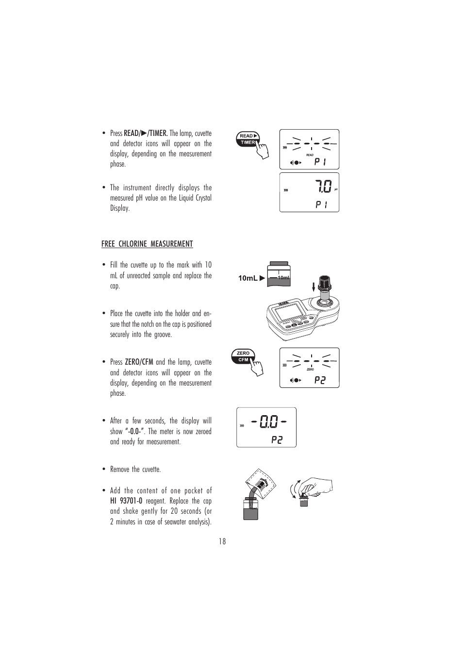 Hanna Instruments HI 96101 User Manual | Page 18 / 36