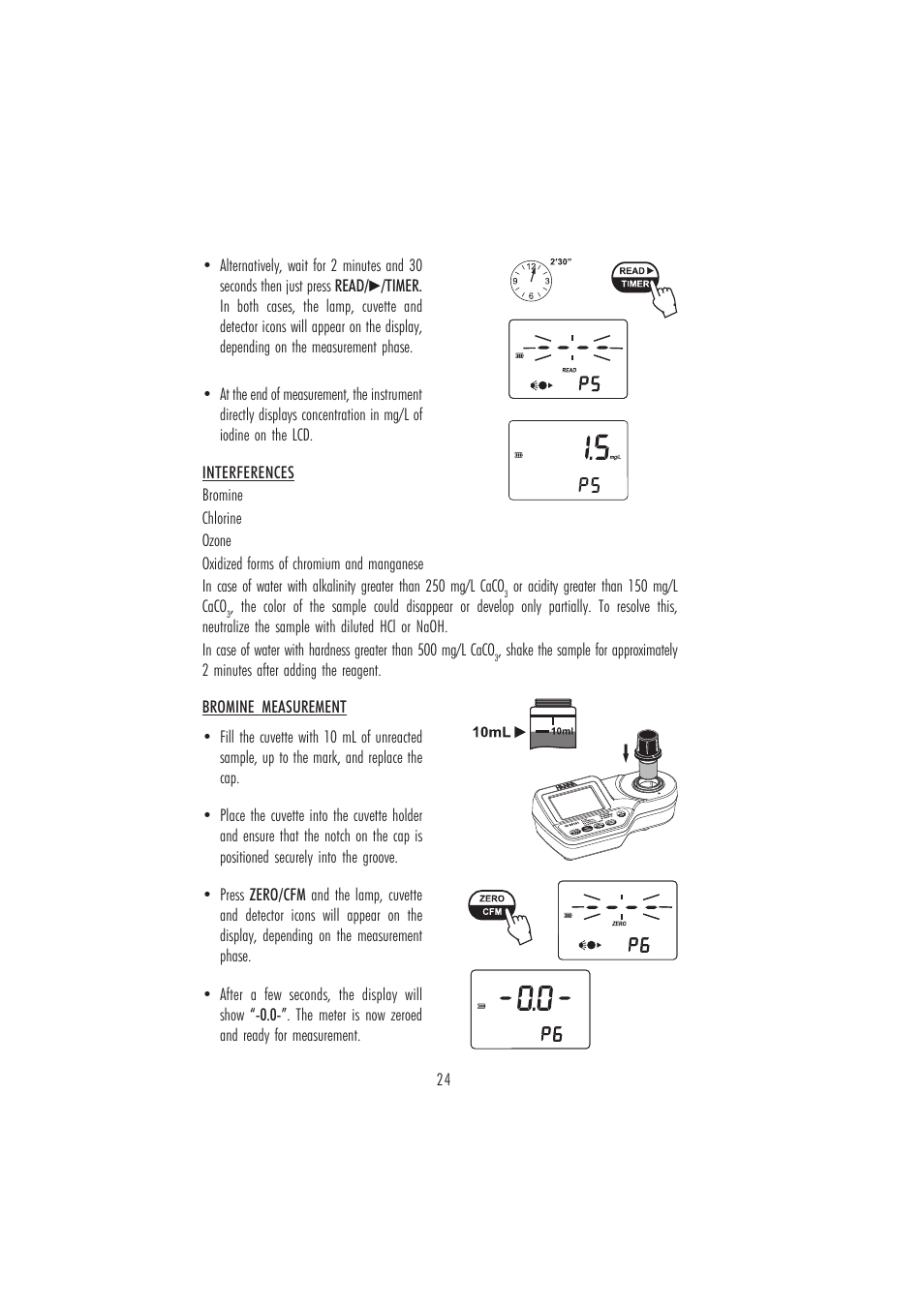 Hanna Instruments HI 96101 User Manual | Page 24 / 36