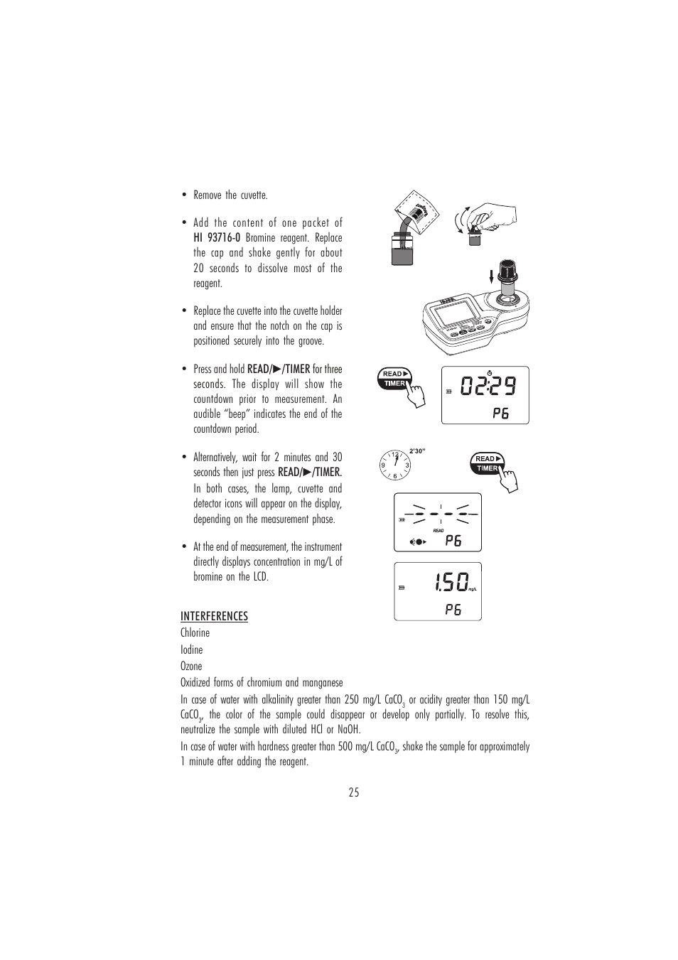 Hanna Instruments HI 96101 User Manual | Page 25 / 36