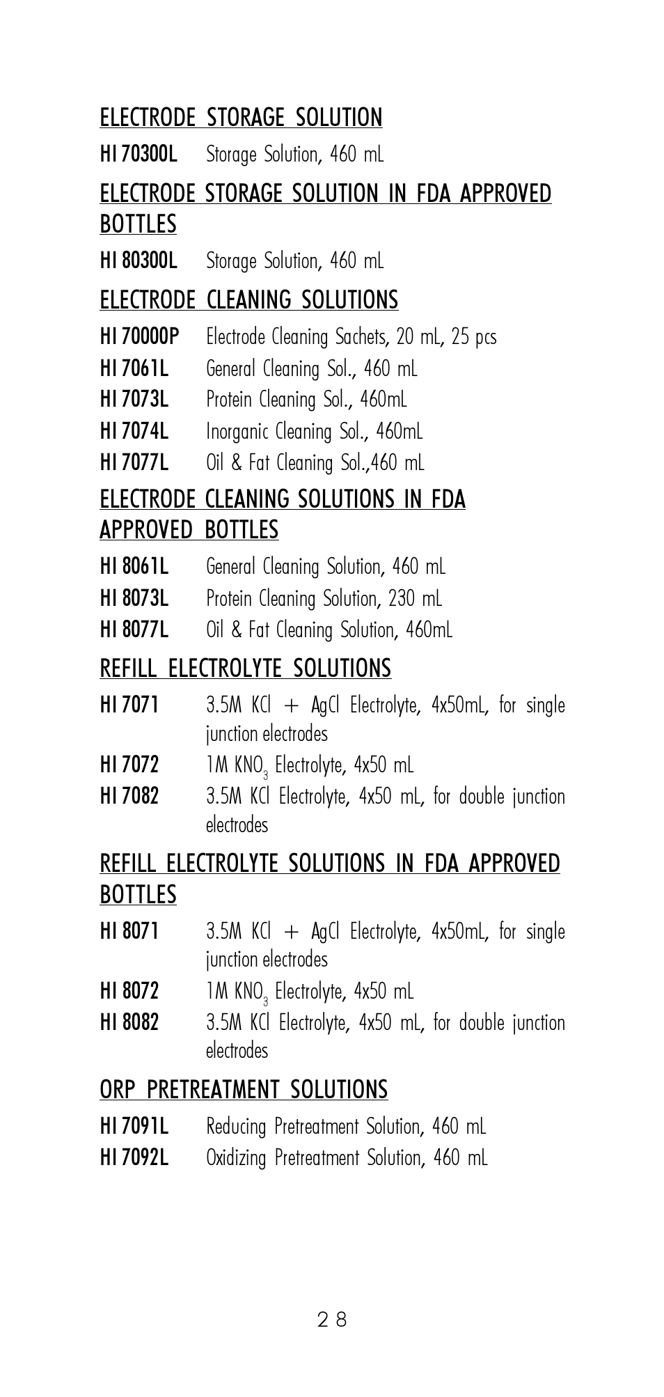 Hanna Instruments HI 9321 User Manual | Page 28 / 36