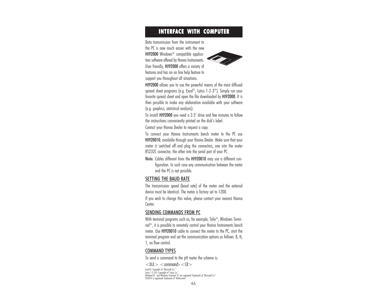 Hanna Instruments HI 9017 User Manual | Page 46 / 64