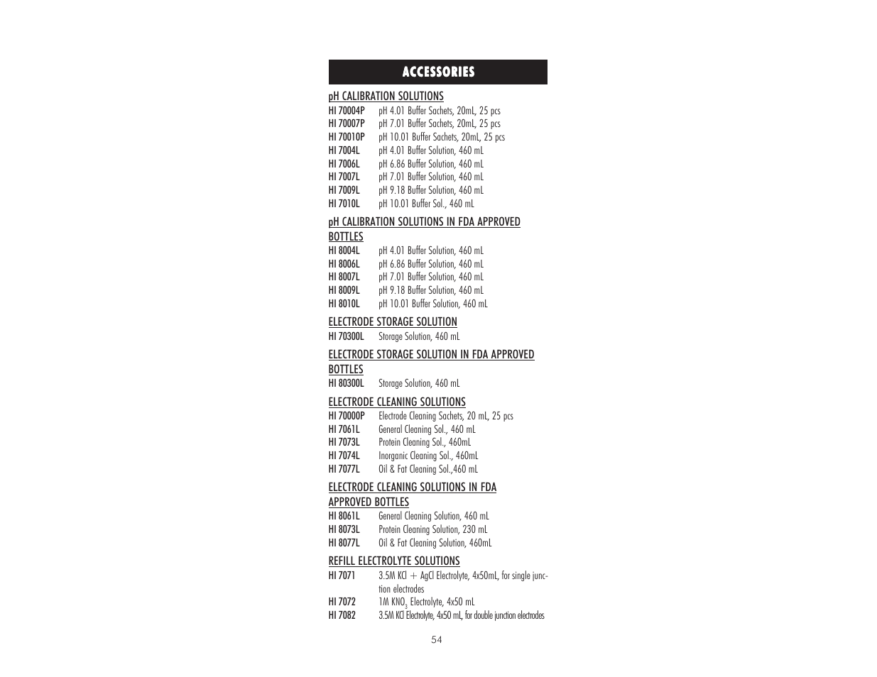 Hanna Instruments HI 9017 User Manual | Page 54 / 64