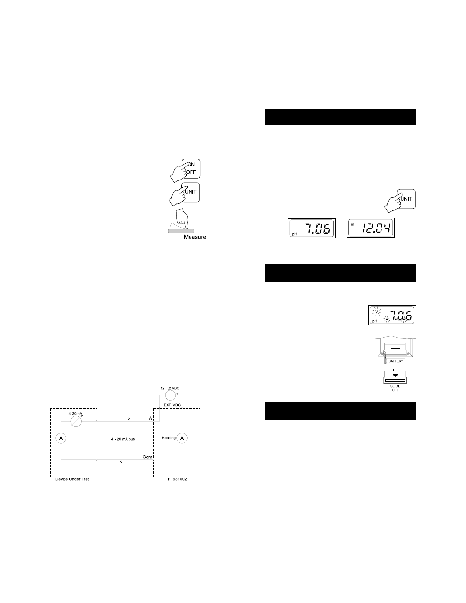 Hanna Instruments HI 931002 User Manual | Page 5 / 7