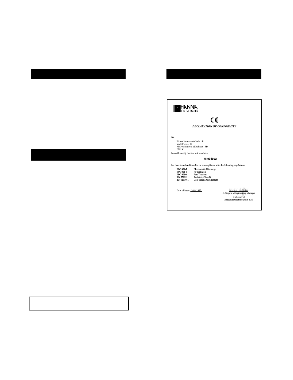 Hanna Instruments HI 931002 User Manual | Page 6 / 7