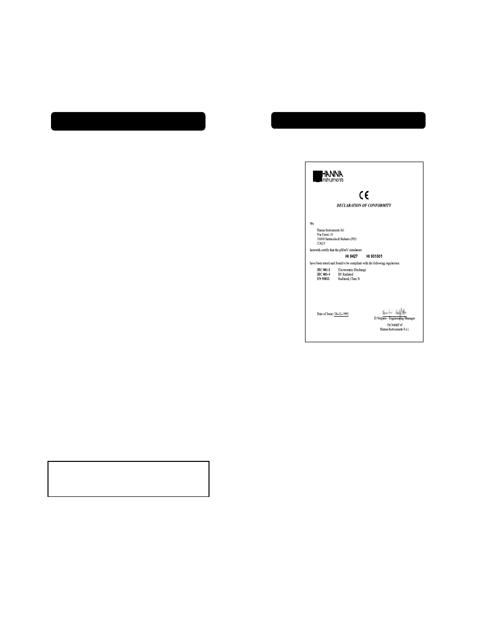 Hanna Instruments HI 8427 User Manual | Page 8 / 9