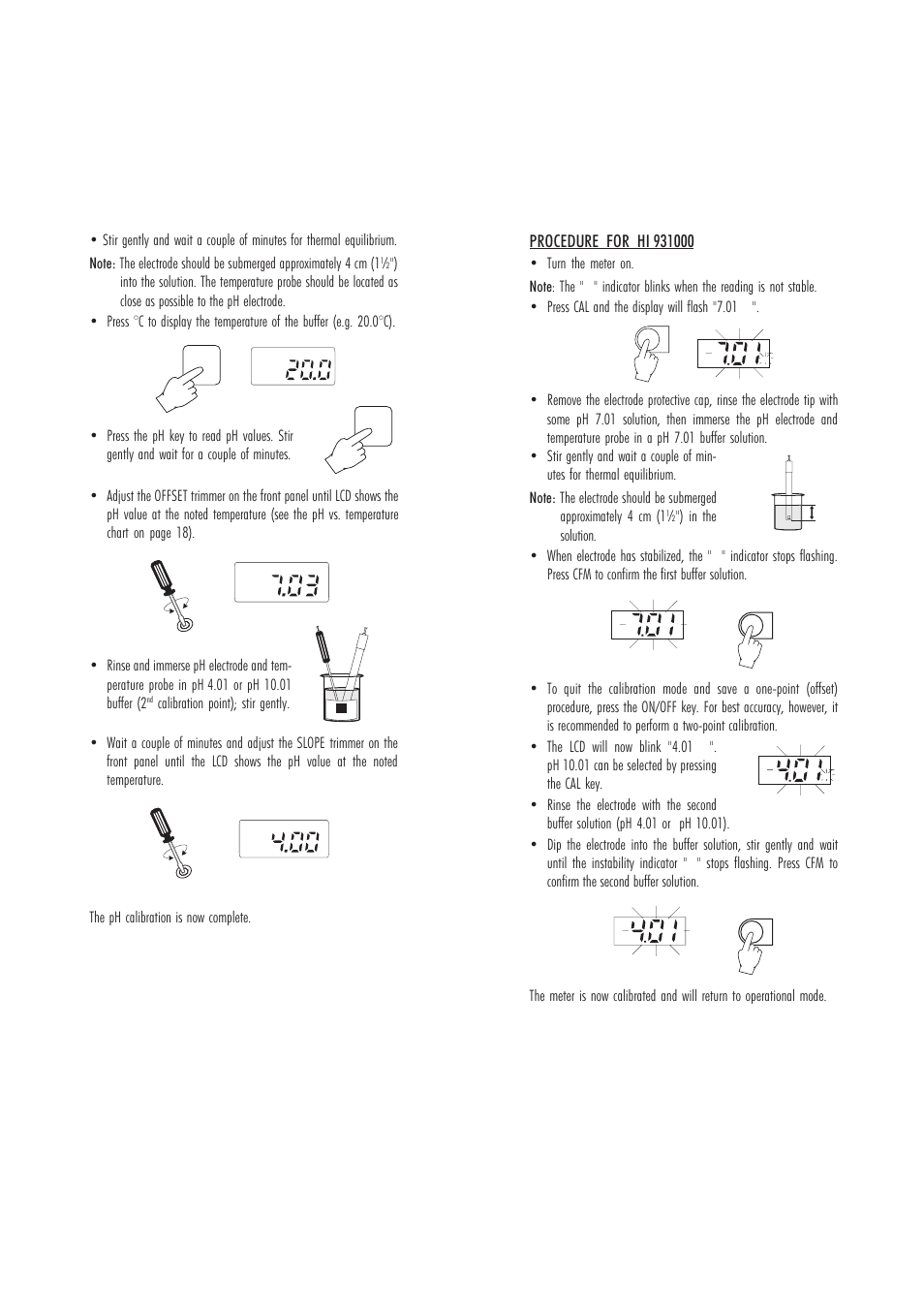 Hanna Instruments HI 8014 User Manual | Page 9 / 15
