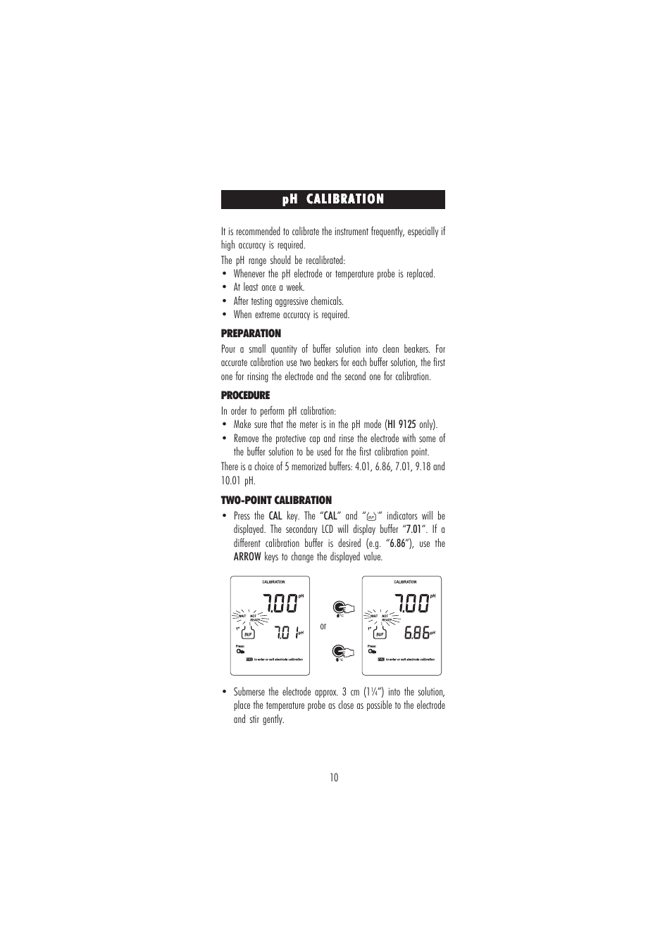 Hanna Instruments HI 9124 User Manual | Page 10 / 28