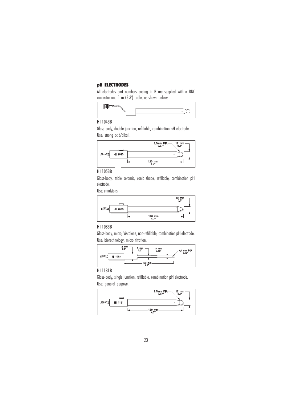 Hanna Instruments HI 9124 User Manual | Page 23 / 28