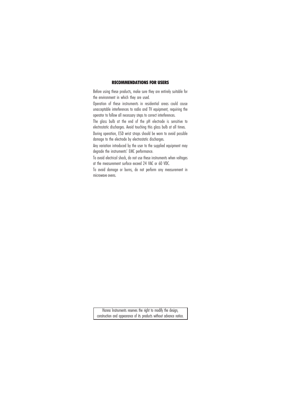 Hanna Instruments HI 9124 User Manual | Page 27 / 28