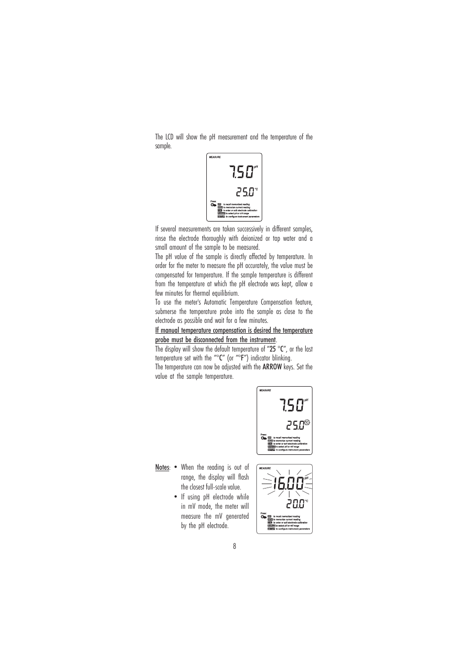 Hanna Instruments HI 9124 User Manual | Page 8 / 28