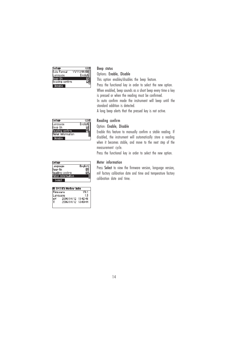 Hanna Instruments HI 84185 User Manual | Page 14 / 24