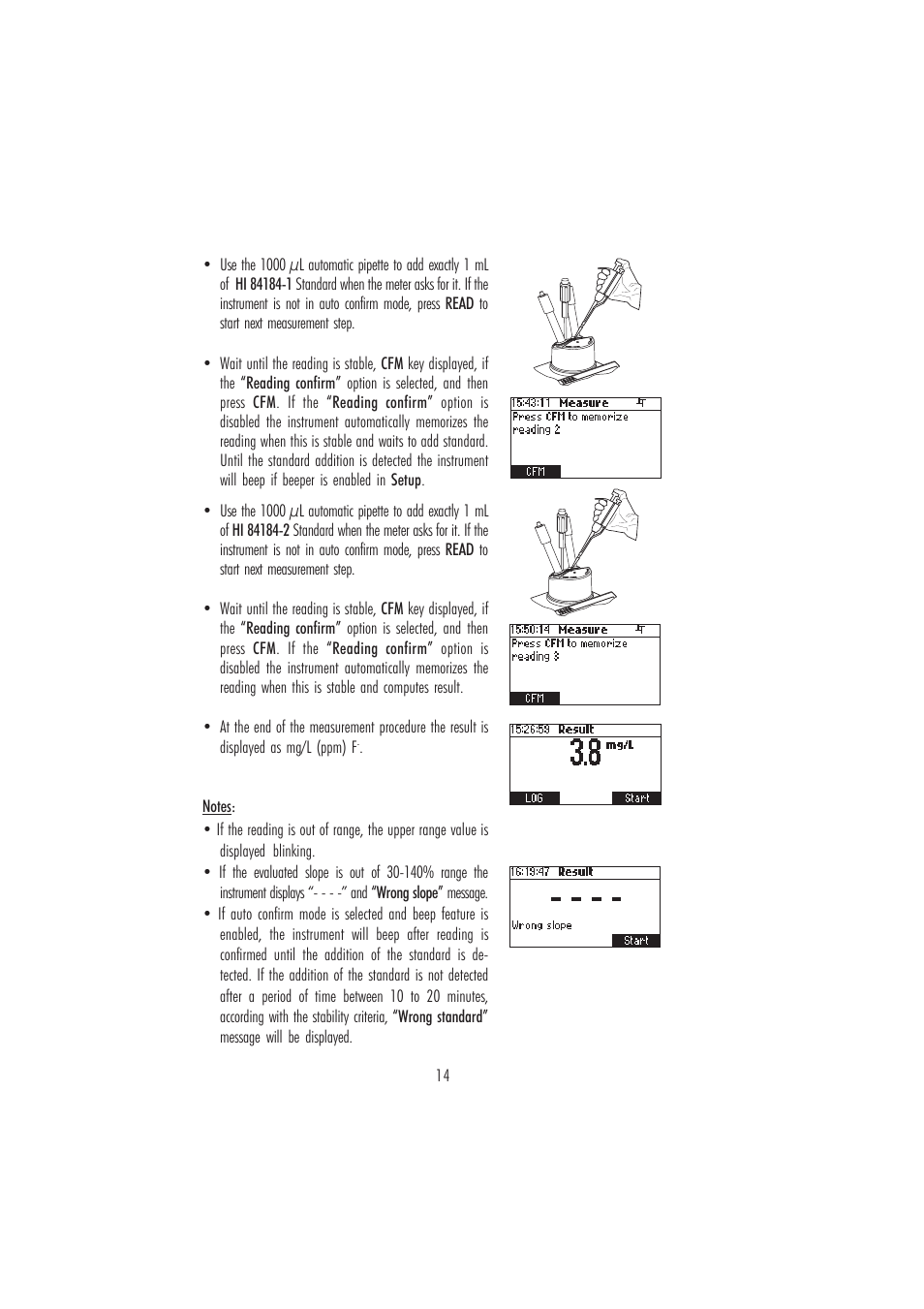 Hanna Instruments HI 84184 User Manual | Page 14 / 20