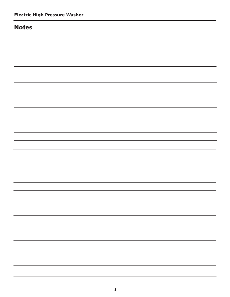 Campbell Hausfeld CAMPBELL PW167600AV User Manual | Page 8 / 24